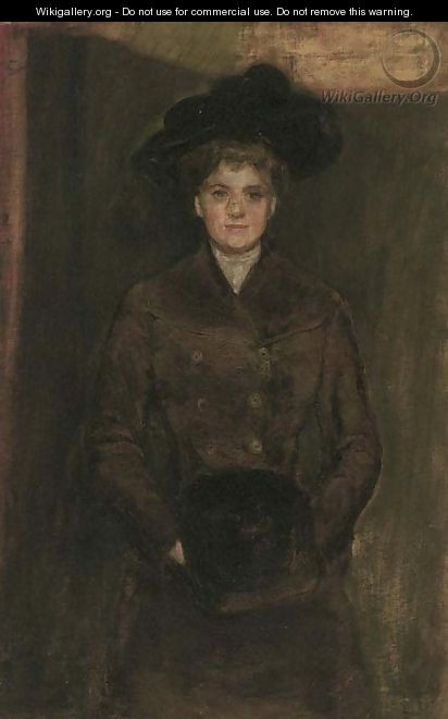Portrait of a lady - (after) Robert Sauber