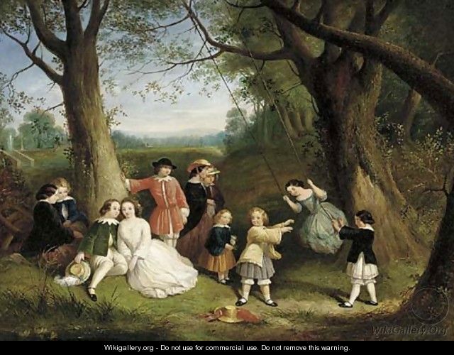 The swing - (after) Robert George Talbot Kelly