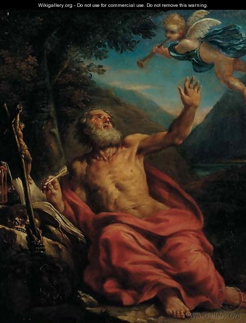 Saint Jerome in the Wilderness - (after) Sebastiano Conca