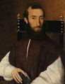 Portrait of a cleric - (after) Scipione Pulzone Da Gaeta