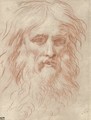Head of a bearded man - (after) Simone Cantarini (Pesarese)