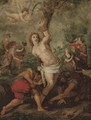 The Martyrdom of Saint Sebastian - (after) Simon De Vos