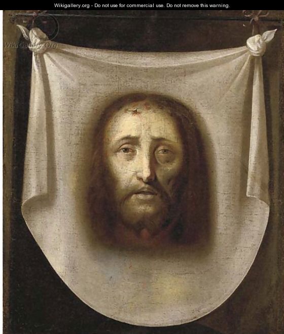 The Veil of Saint Veronica - (after) Philippe De Champaigne