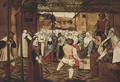 The Dance of the Catherinettes - (after) Pieter The Younger Brueghel