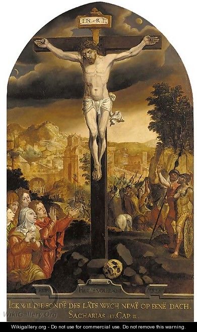 The Crucifixion - (after) Pieter Aertsen