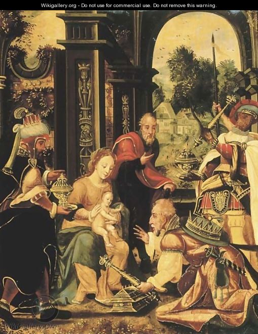 The Adoration of the Magi 2 - (after) Pieter Coecke Van Aelst