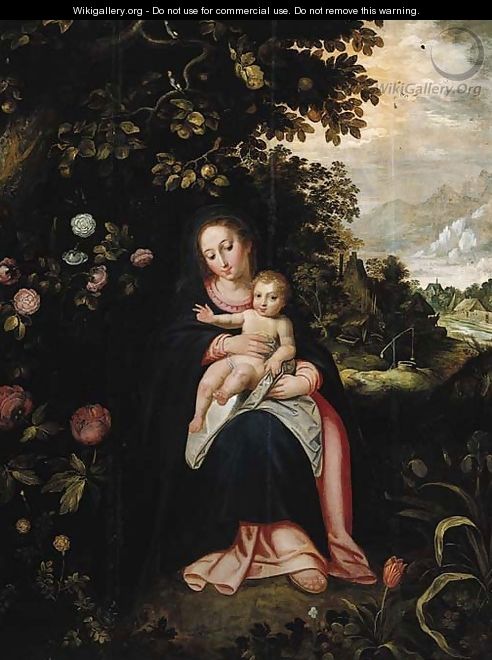 The Rest on the Flight into Egypt - (after) Pieter Van Avont