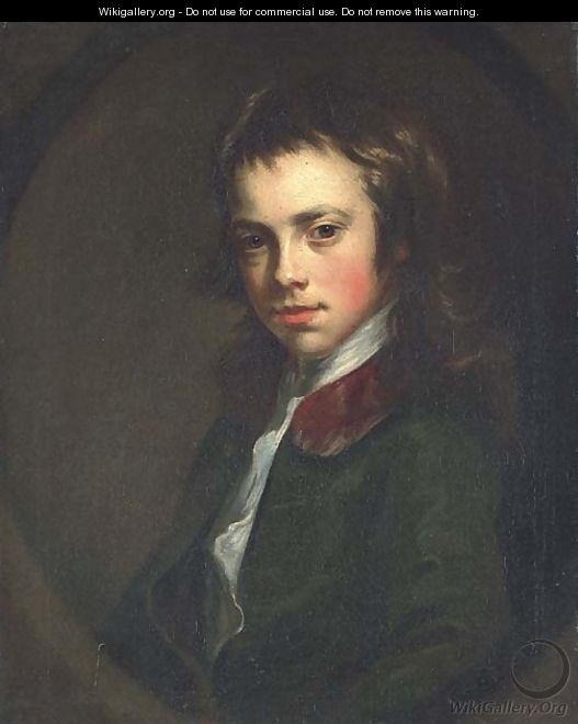 Portrait of a boy - (after) Nathaniel Hone