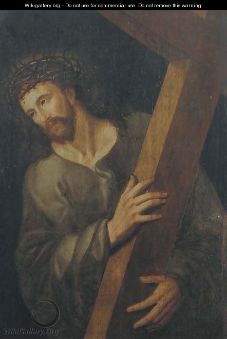Christ carrying the Cross - (after) Michiel Van Coxcie