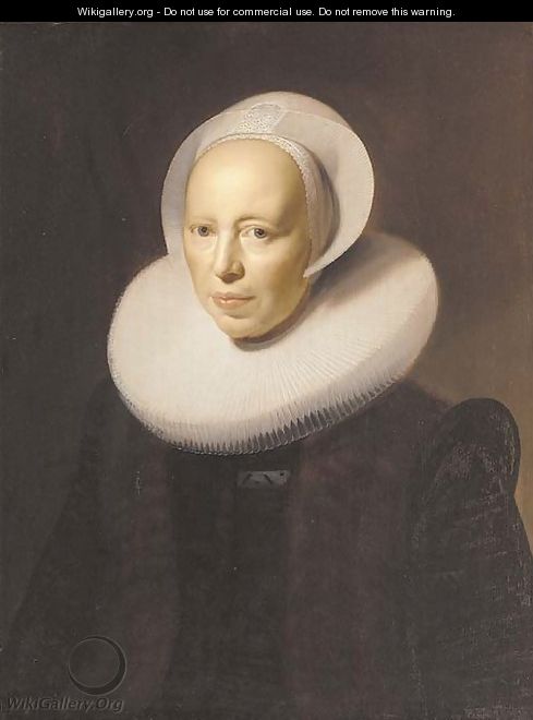 Portrait of a lady - (after) Nicolaes Eliasz. Pickenoy