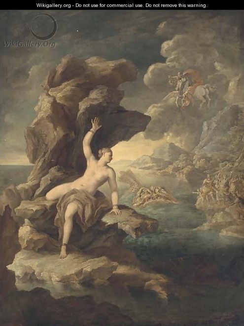 Perseus and Andromeda - (after) Paolo Di Matteis