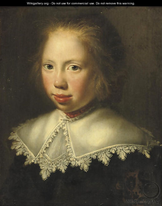 Portrait of a girl - (after) Paulus Moreelse