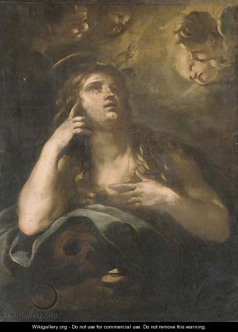 The Penitent Magdalen - (after) Luca Giordano