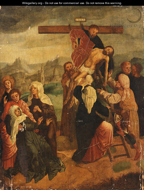 The Descent from the Cross - (after) Marcellus Coffermans
