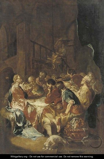 The Last Supper - (after) Martin Johann Schmidt