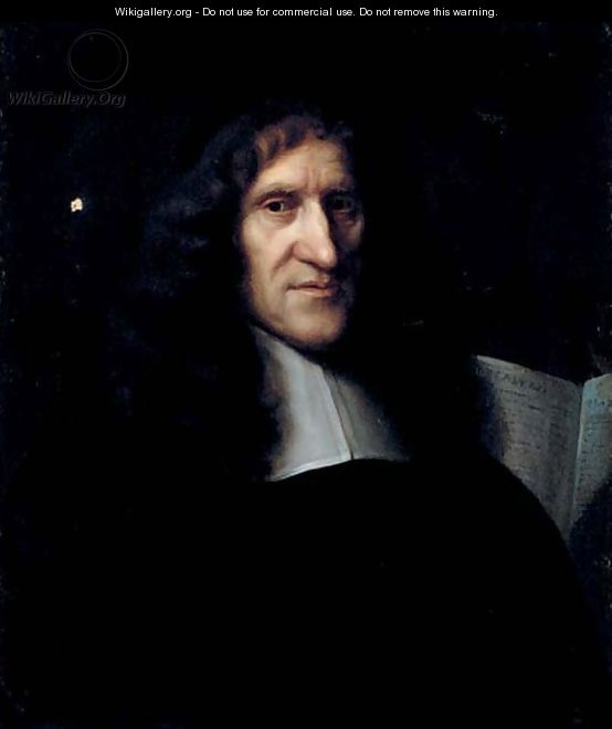 Portrait of a cleric - (after) John Riley