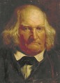 Portrait of a gentleman - (after) John Linnell