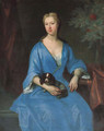 Portrait of a lady - (after) Johannes Or Jan Verelst