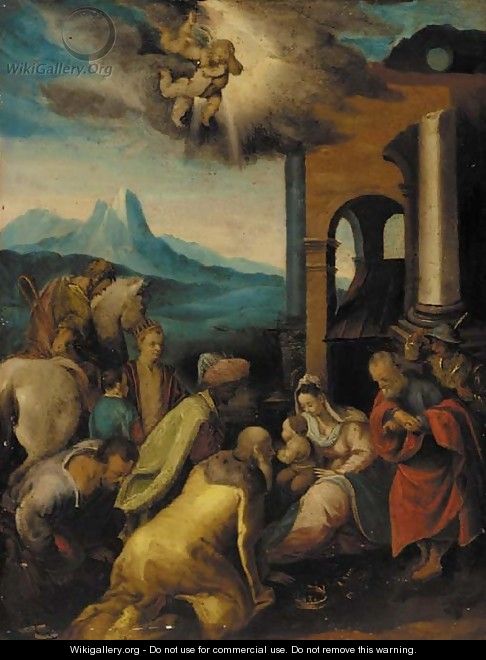 The Adoration of the Magi - (after) Joseph The Elder Heintz