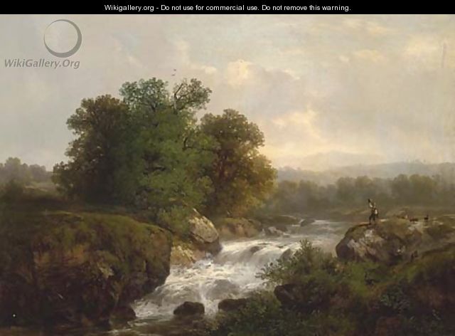 Finding a river crossing - (after) Karl Millner
