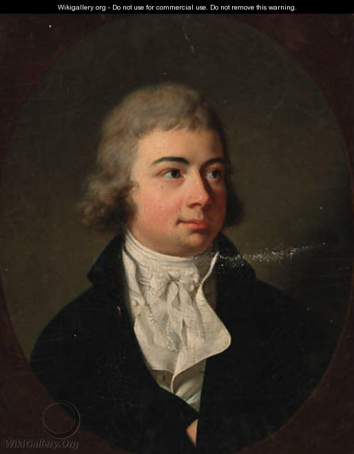 Portrait of Ghislain de Vischer, Baron de Celles - (after) Louis Leopold Boilly