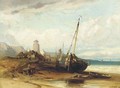 On the beach at low tide - (after) Noel, Jules Achille