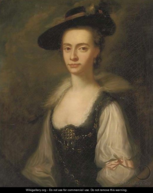 Portrait of Anne Townley - (after) Josepf Wright Of Derby
