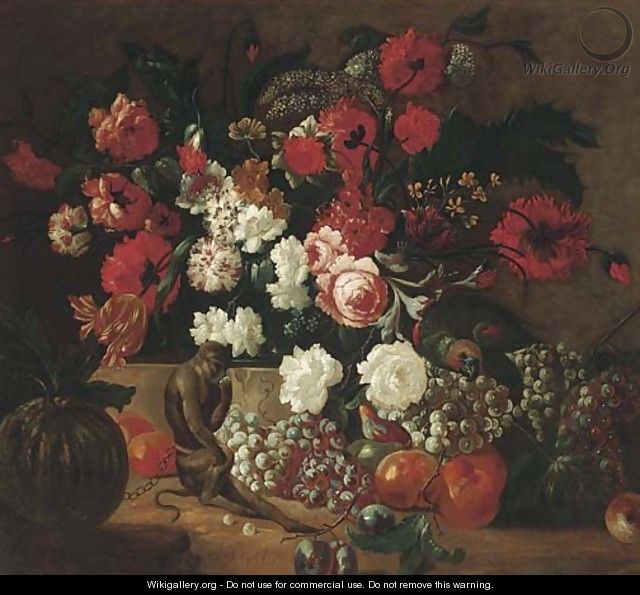 Flowers - (after) Jean-Baptiste Monnoyer