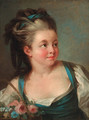 Portrait of a young girl - (after) Jean-Baptiste Leprince