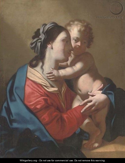 The Virgin and Child - (after) Jean Tassel