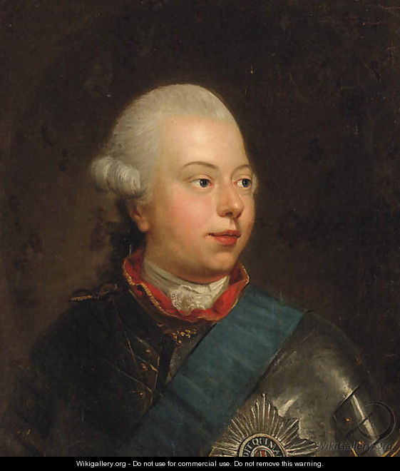 Portrait of William V, Prince of Orange - (after) Johann Heinrich The Elder Tischbein