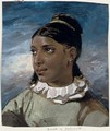 Portrait of a young woman - (after) Theodore Gericault