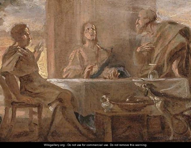 The Supper at Emmaus - (after) Jan Van Boeckhorst