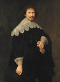 Portrait of a gentleman, aged 34 - (after) Anthony Van Ravesteyn