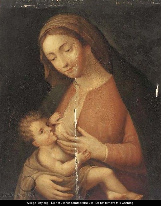 The Virgin and Child - (after) Jan Massys