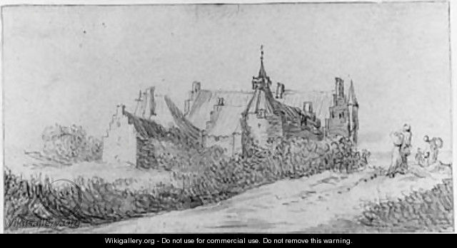 A View of Radboud Castle near Medemblik - (after) Jan Van Goyen