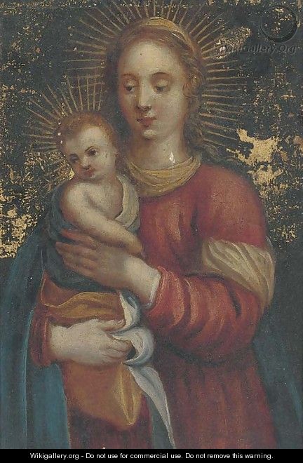 The Virgin and Child - (after) Jan Van Balen