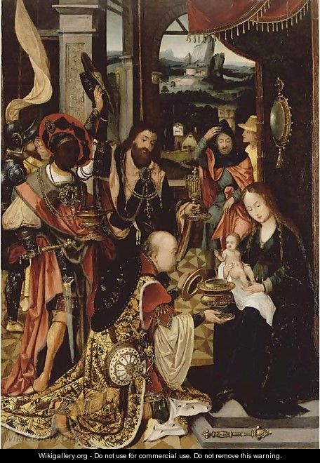 The Adoration of the Magi 2 - (after) Jan Van Dornicke