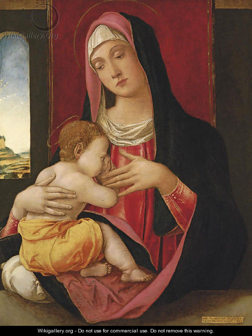 The Madonna and Child - Bartolomeo Vivarini