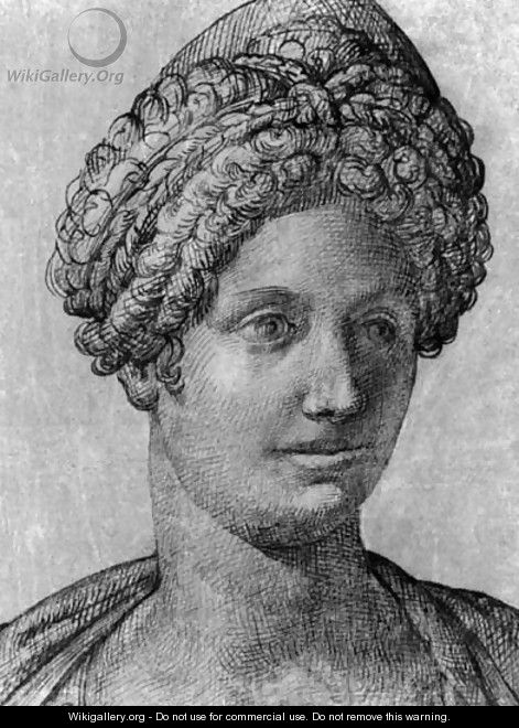 Head of a woman - Bartolomeo Passerotti