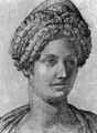 Head of a woman - Bartolomeo Passerotti