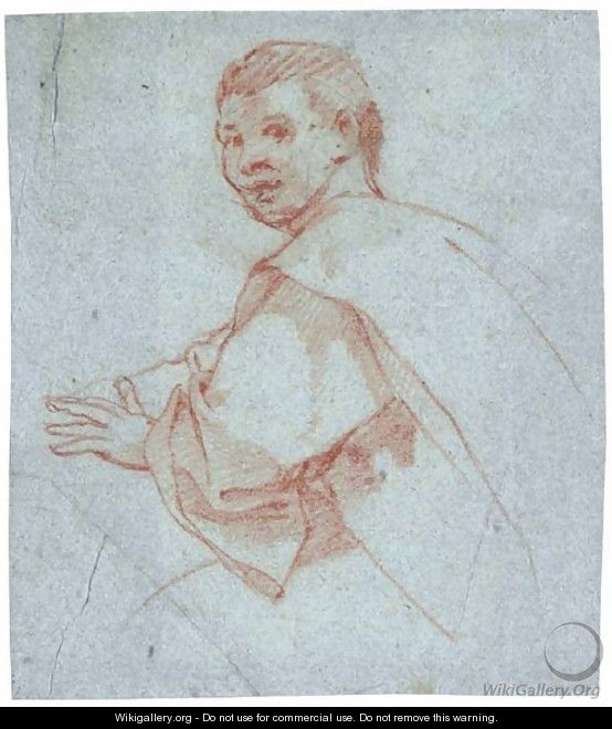 Study of a young man - Bartolomeo Cesi