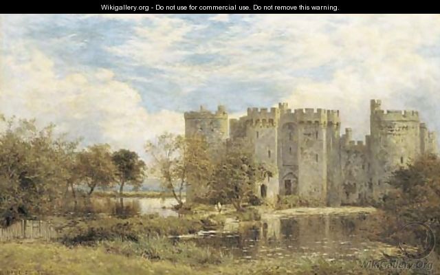Bodiam Castle, Sussex - Benjamin Williams Leader