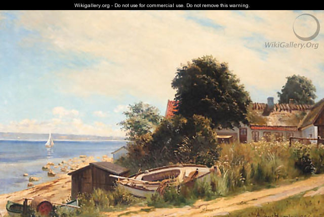 The house by the sea - August Haerning