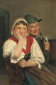 A Bavarian courtship - August Frind