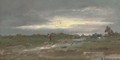 The approaching storm - August Albert Zimmermann