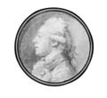 Portrait of a Man in profile to the Left, bust-length - Augustin de Saint-Aubin