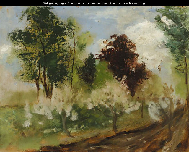Paysage de Belgique - Auguste Rodin