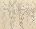 Etudes pour 'La Ronde' - Auguste Rodin