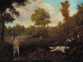 Two gentlemen shooting with their dogs - (after) Samuel John Egbert Jones